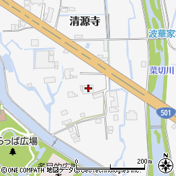 熊本県玉名郡長洲町清源寺694-3周辺の地図