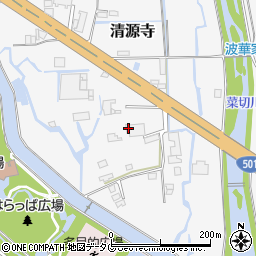 熊本県玉名郡長洲町清源寺694周辺の地図