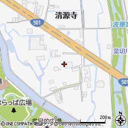 熊本県玉名郡長洲町清源寺694周辺の地図