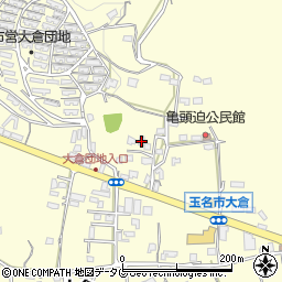 熊本県玉名市大倉717周辺の地図