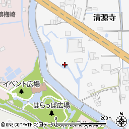 熊本県玉名郡長洲町清源寺688周辺の地図