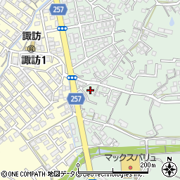 カルディア田崎弐番館周辺の地図