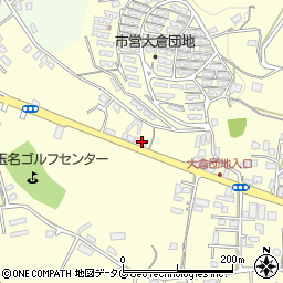 熊本県玉名市大倉1364周辺の地図