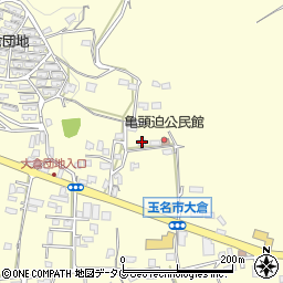 熊本県玉名市大倉687周辺の地図