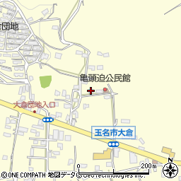 熊本県玉名市大倉687周辺の地図