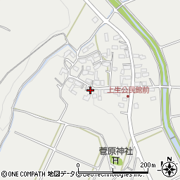 熊本県合志市上生965周辺の地図