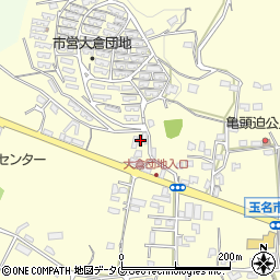 熊本県玉名市大倉753周辺の地図