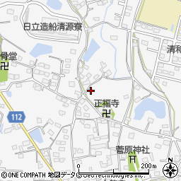 熊本県玉名郡長洲町清源寺2193周辺の地図