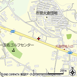 熊本県玉名市大倉1365周辺の地図