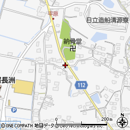 熊本県玉名郡長洲町清源寺1609周辺の地図