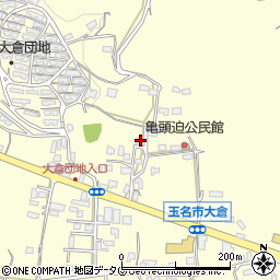 熊本県玉名市大倉716周辺の地図