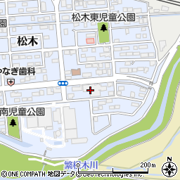 熊本県玉名市松木10周辺の地図
