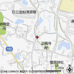 熊本県玉名郡長洲町清源寺2192周辺の地図