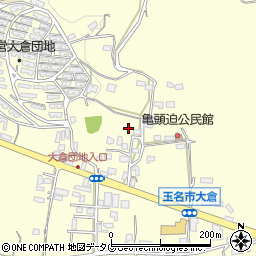 熊本県玉名市大倉716-3周辺の地図