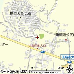 熊本県玉名市大倉711周辺の地図