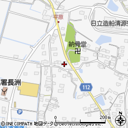 熊本県玉名郡長洲町清源寺1607周辺の地図