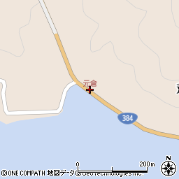 元倉周辺の地図