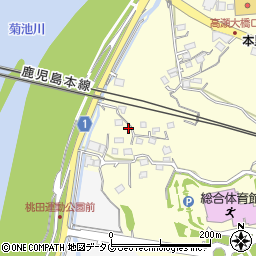 熊本県玉名市大倉1741周辺の地図