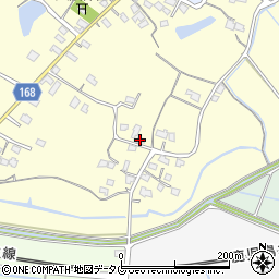 熊本県玉名市岱明町三崎111周辺の地図