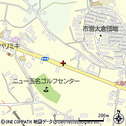 熊本県玉名市大倉1379周辺の地図