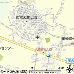 熊本県玉名市大倉708周辺の地図