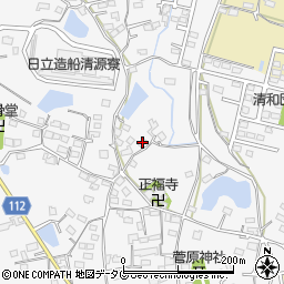 熊本県玉名郡長洲町清源寺2160周辺の地図