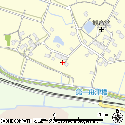 熊本県玉名市岱明町三崎800周辺の地図