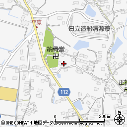 熊本県玉名郡長洲町清源寺1615周辺の地図