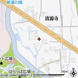 熊本県玉名郡長洲町清源寺716周辺の地図