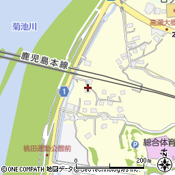 熊本県玉名市大倉1743周辺の地図