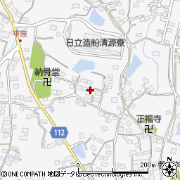 熊本県玉名郡長洲町清源寺1644周辺の地図