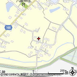 熊本県玉名市岱明町三崎153周辺の地図