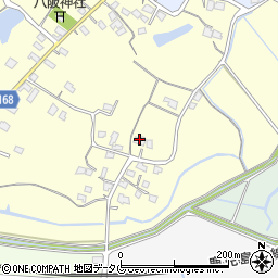 熊本県玉名市岱明町三崎108周辺の地図