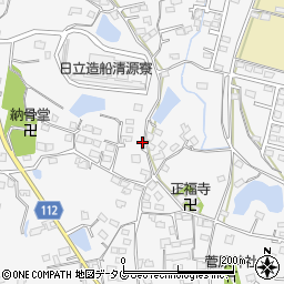 熊本県玉名郡長洲町清源寺1655周辺の地図