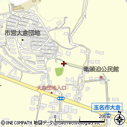 熊本県玉名市大倉709周辺の地図