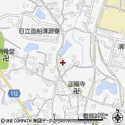 熊本県玉名郡長洲町清源寺2155周辺の地図