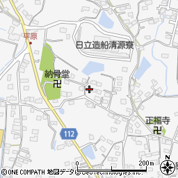 熊本県玉名郡長洲町清源寺1643周辺の地図