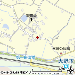 熊本県玉名市岱明町三崎671周辺の地図
