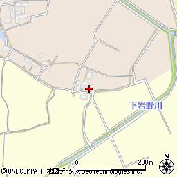熊本県熊本市北区植木町大井286-2周辺の地図