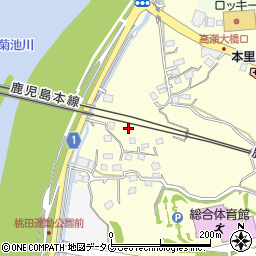 熊本県玉名市大倉1607-5周辺の地図