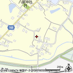 熊本県玉名市岱明町三崎154-3周辺の地図