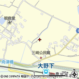 熊本県玉名市岱明町三崎331周辺の地図