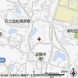 熊本県玉名郡長洲町清源寺2183周辺の地図