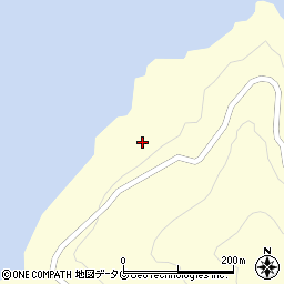 長崎県南松浦郡新上五島町西神ノ浦郷155周辺の地図