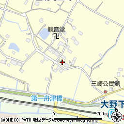 熊本県玉名市岱明町三崎670周辺の地図