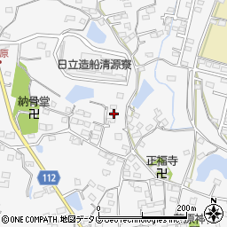 熊本県玉名郡長洲町清源寺1656周辺の地図