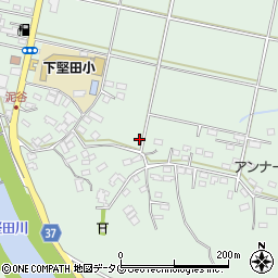 大分県佐伯市泥谷周辺の地図