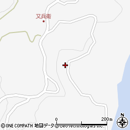 長崎県長崎市琴海尾戸町1192周辺の地図