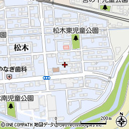 熊本県玉名市松木11周辺の地図