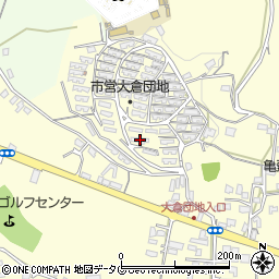 熊本県玉名市大倉705-13周辺の地図